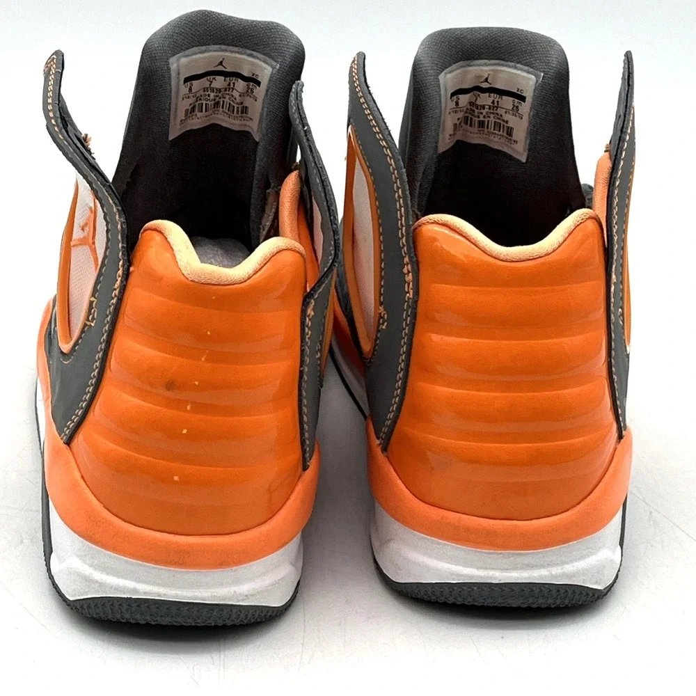 2013 Jordan‎ Flight Luminary Cool Gray Bright Citrus 551820-027 Men's Size 8